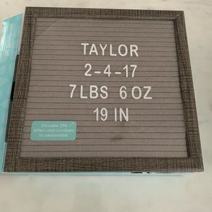 Letter Board